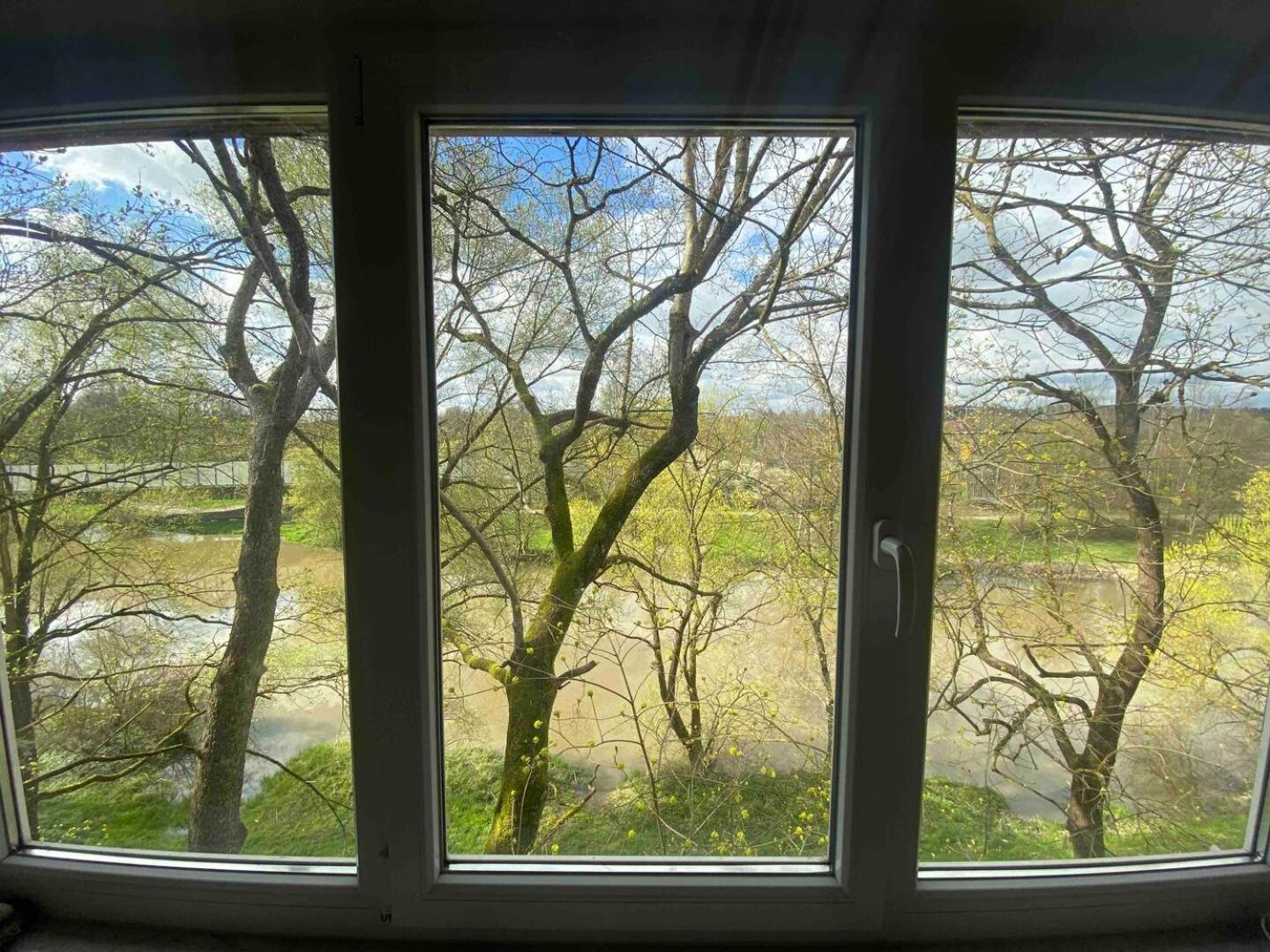 3 Zimmer Apartment Mit Flussblick - Self Check-In 埃根费尔登 外观 照片